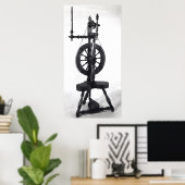 draaiwiel poster (Thuiskantoor)