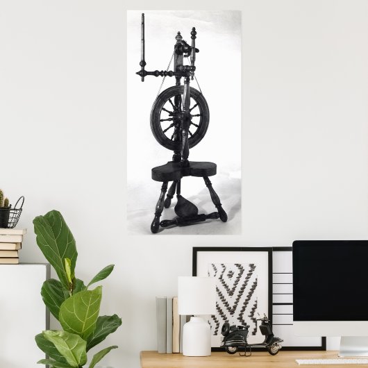 draaiwiel poster (Thuiskantoor)