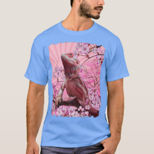 Draak Aesthetisch Roze Sakura Cherry Blosso T-shirt