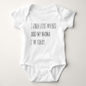Draak Baby van Cute Gift Bodysuit (Voorkant)