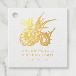 draak bedankjes labels