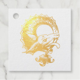  draak bedankjes labels