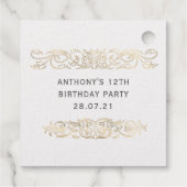  draak bedankjes labels (Achterkant)