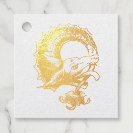  draak bedankjes labels (Voorkant)