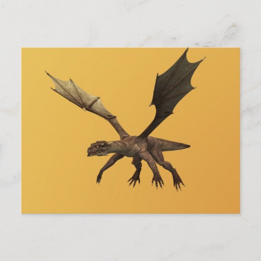 Draak Briefkaart (Voorkant)