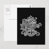 draak briefkaart (Voorkant / Achterkant)