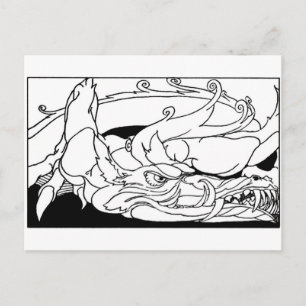 draak briefkaart