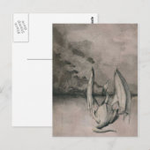 draak briefkaart (Voorkant / Achterkant)