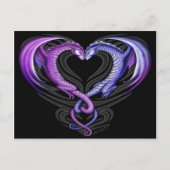 draak briefkaart (Voorkant)