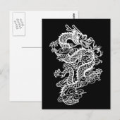 draak briefkaart (Voorkant / Achterkant)