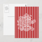 draak briefkaart (Voorkant / Achterkant)