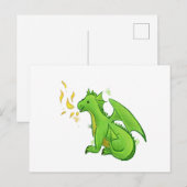 Draak Briefkaart (Voorkant / Achterkant)