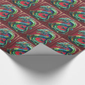Draak Cadeaupapier (Hoek)