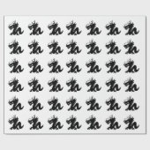 Draak Cadeaupapier (Vlak)