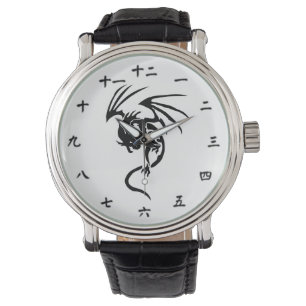 Draak Chinees en het horloge van het Karakter