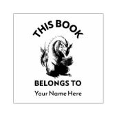 Draak Dit behoort tot de boekborden Rubberstempel (Afrduk)