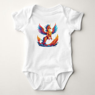 Draak-Eenhoorn & Feniks-Zeemeermin Romper