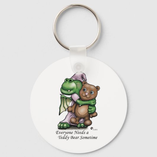 Draak en Beer Kleur Mok Sleutelhanger (Voorkant)