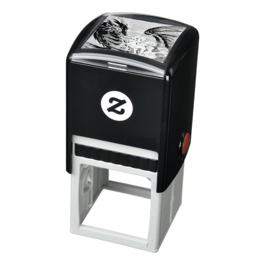 Draak en Eenhoorn // Courtship Zelfinktende Stempel (Product)