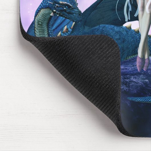 Draak en feier muismat (Hoek)