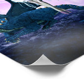 Draak en feier poster (Hoek)