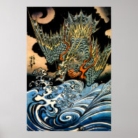 Draak en golven I
