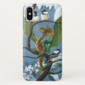 Draak en kippen Case-Mate iPhone case (Achterkant)