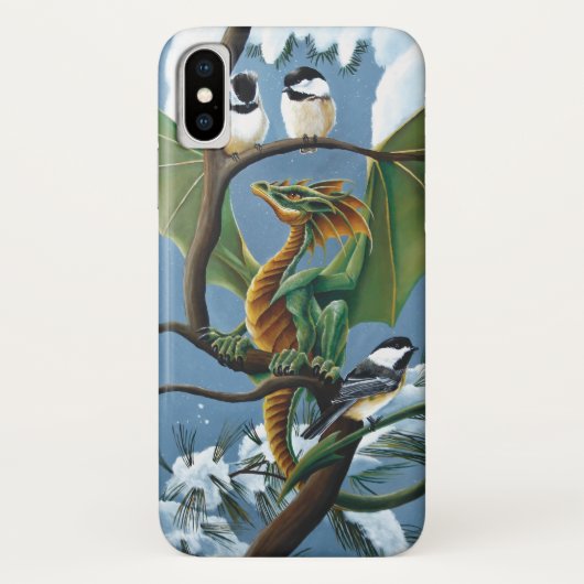 Draak en kippen Case-Mate iPhone case (Achterkant)