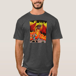 Draak en konijn t-shirt