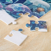 Draak en kristallen legpuzzel (Zijkant)