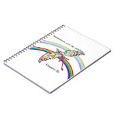 Draak en regenboog notitieboek (Linkerzijde)