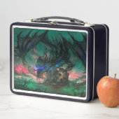 Draak en schedel (In situ)