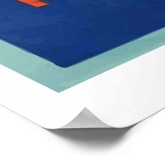 Draak en tijger ( Chinese Firecracker) Poster (Hoek)