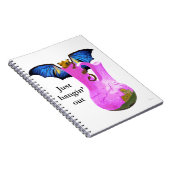 draak en vase notitieboek (Rechterzijde)