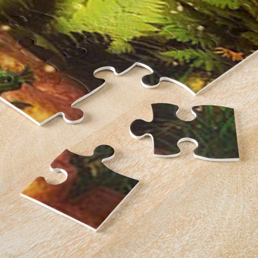 Draak en vrouwen legpuzzel (Zijkant)