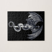 Draak en zwaard Puzzle Legpuzzel (Horizontaal)