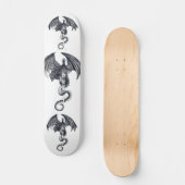 Draak- en zwaardskateboard skateboard (Voorkant)