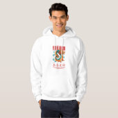 Draak geboren voor de strijd hoodie (Voorkant volledig)