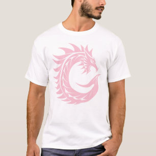 Draak gestileerde letter C, drakenalfabet, monogra T-shirt