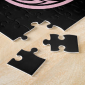 Draak gestileerde letter E, drakenalfabet, monogra Legpuzzel (Zijkant)