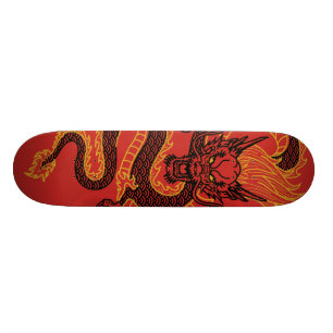 Draak: Golden Persoonlijk Skateboard