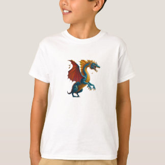 Draak grafische kids t-shirt