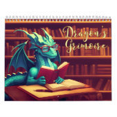 Draak Grimoire Kalender (Hoes)