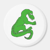 Draak, groen magneet (Voorkant)