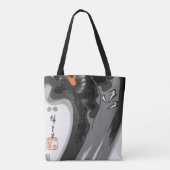 Draak, Hiroshige, Ukiyo-e Tote Bag (Achterkant)