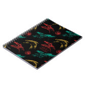 Draak hoofd patroon notitieboek (Linkerzijde)