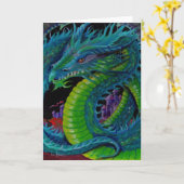 DRAAK II van het NEON door Lori Karels Kaart (Gele Bloem)