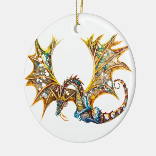 Draak in de Sky Ornament (Links)