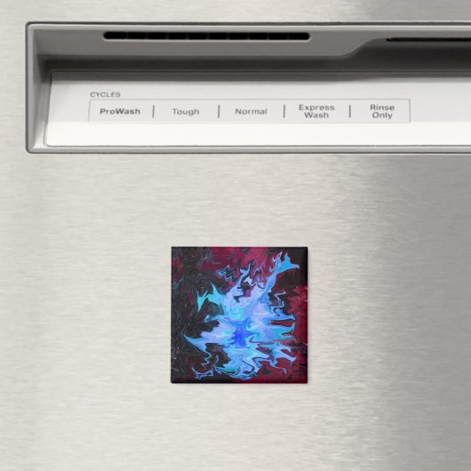 Draak in de vlucht..... magneet (Insitu (Vaatwasser))