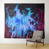 Draak in de vlucht..... wandkleed (In Situ (horizontaal))